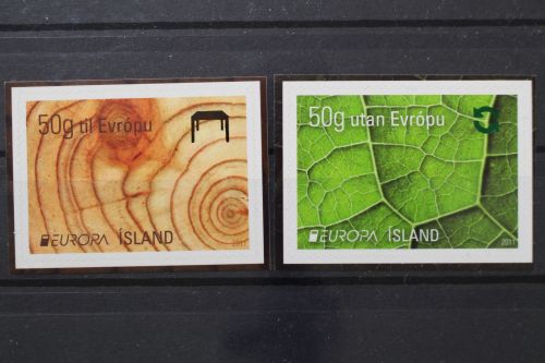 Island, MiNr. 1306-1307 skl., postfrisch