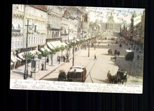 Prag, der Wenzelsplatz