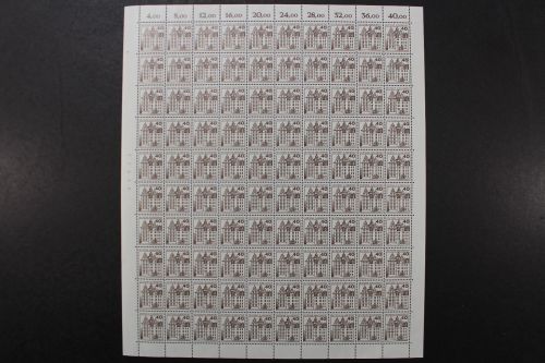 Deutschland (BRD), MiNr. 1037, 100er Bogen, postfrisch