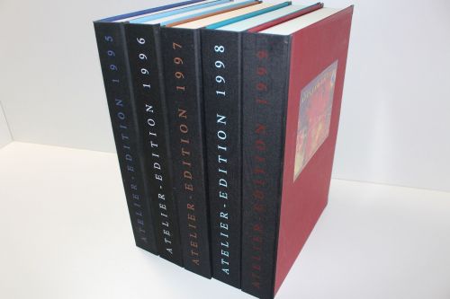 Deutsche Post Atelier-Editionen 1995-1999, 5 Bände