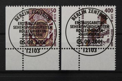 Deutschland (BRD), MiNr. 2210-2211, Ecken links unen, ESST
