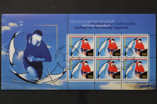 Schweiz, MiNr. 1925 Kleinbogen, ESST