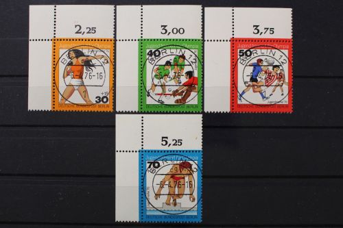 Berlin, MiNr. 517-520, Ecke links oben, EST