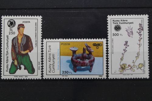 Türkisch-Zypern, MiNr. 298-300, postfrisch