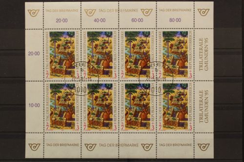Österreich, MiNr. 2127 Kleinbogen, gestempelt