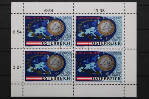 Österreich, MiNr. 2368 Kleinbogen, gestempelt