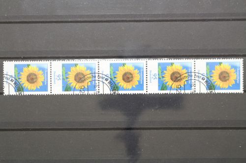 Deutschland (BRD), MiNr. 2434 Fünferstreifen, ZN 355, gestempelt