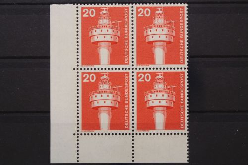 Deutschland, MiNr. 848, Viererblock, Ecke links unten, postfrisch