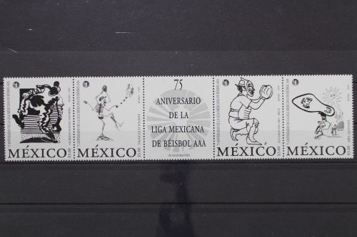 Mexiko, MiNr. 2781-2784 Fünferstreifen, postfrisch