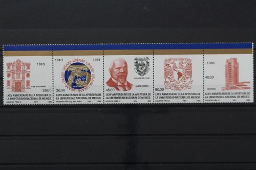 Mexiko, MiNr. 1950-1954 Fünferstreifen, postfrisch