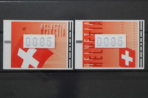 Schweiz Automaten, MiNr. 15-16, postfrisch