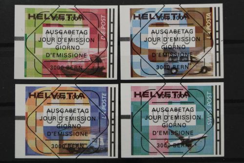 Schweiz Automaten, MiNr. 11-14, ESST