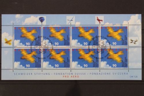 Schweiz, MiNr. 1747 Kleinbogen, ESST