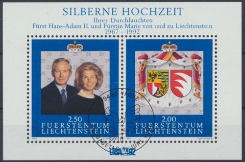 Liechtenstein, MiNr. Block 14, gestempelt