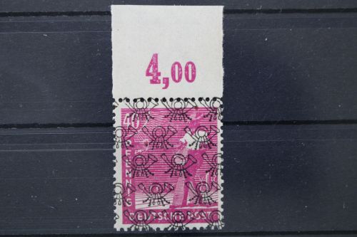 Bizone, MiNr. 47 II Oberrand, P ndgz, postfrisch