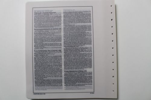 Leuchtturm, Deutschland (BRD) 1949-1999 Memoblätter