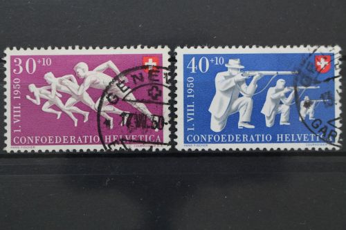 Schweiz, MiNr. 548 + 549, gestempelt