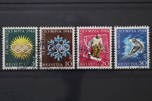 Schweiz, MiNr. 492-495 x, gestempelt