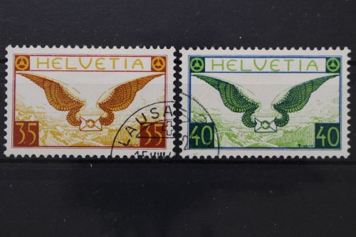 Schweiz, MiNr. 233-234 z, gestempelt