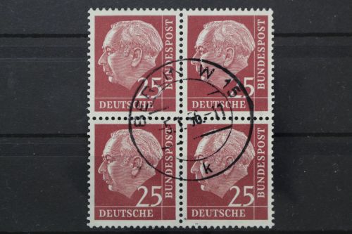 Deutschland (BRD), MiNr. 186 x, Viererblock, gestempelt