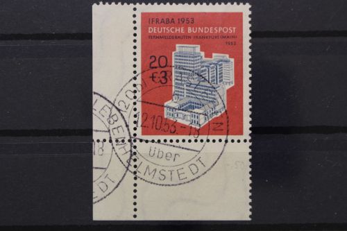 Deutschland (BRD), MiNr. 172, Ecke links unten, gestempelt