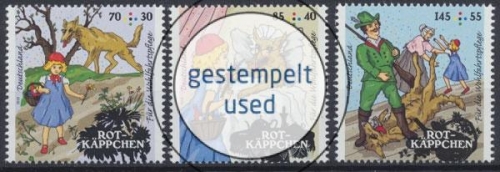 Deutschland (BRD), MiNr. 3208-3210, gestempelt