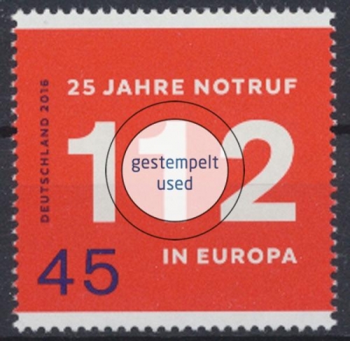 Deutschland (BRD), MiNr. 3212, gestempelt