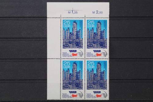 DDR, MiNr. 1889, Viererblock, Ecke links oben, postfrisch