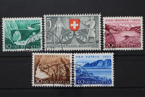 Schweiz, MiNr. 580-584, gestempelt