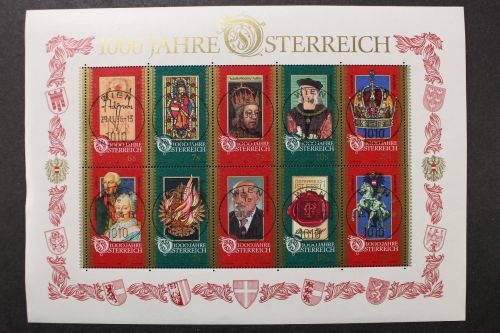 Österreich, MiNr. Block 12, zentrisch Wien, gestempelt