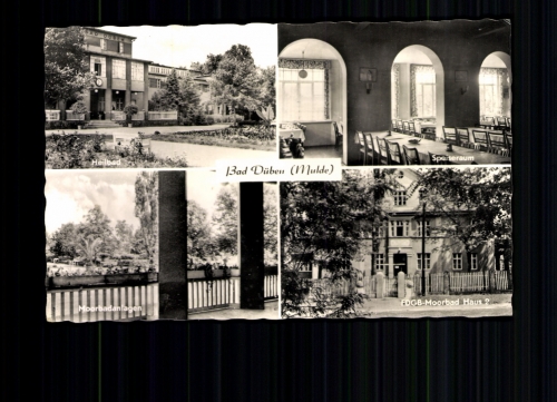 Bad Düben (Mulde), Heilbad, 4 Ansichten