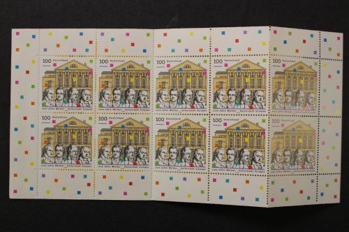 Deutschland (BRD), MiNr. MH 38 PF IV, postfrisch