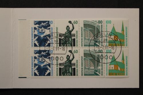 Deutschland (BRD), MiNr. MH 26 PF II, gestempelt