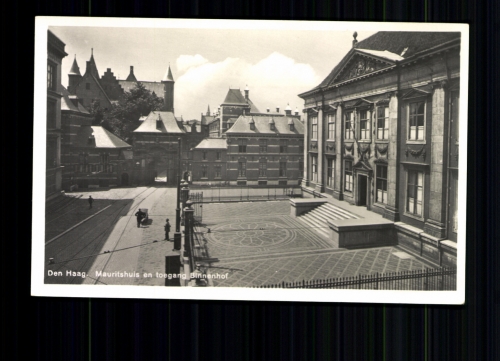 Den Haag, Mauritshuis en toegang Binnenhof