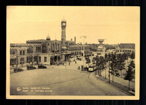 Gand/Gent, Gare St. Pierre, St. Peters Statie