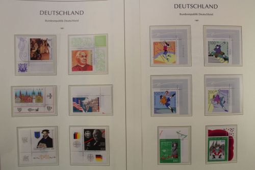 Deutschland (BRD) 1997-2000 postfrische Eckrandsammlung