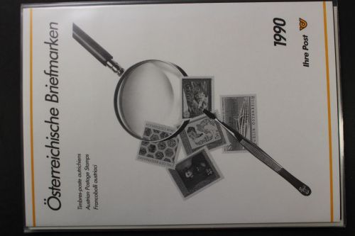 Österreich, MiNr. 1978-2012, Jahresmappe 1990, postfrisch