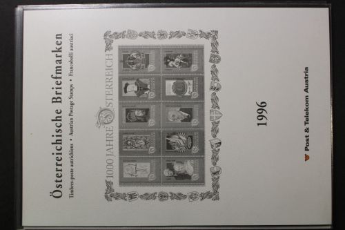 Österreich, MiNr. 2177-2207, Jahresmappe 1996, postfrisch