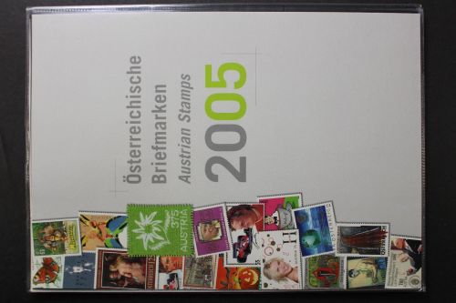 Österreich, MiNr. 2506-2563, Jahrgang 2005, postfrisch