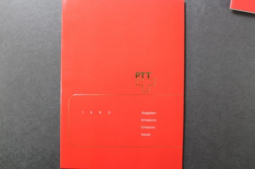 Schweiz, Jahrbuch PTT 1993, postfrisch