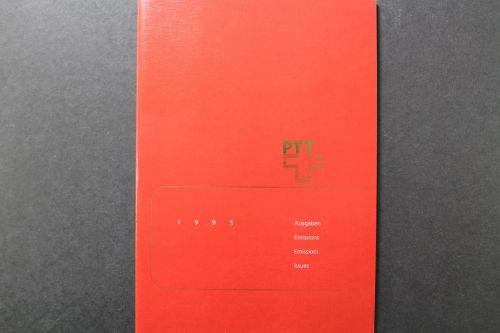 Schweiz, Jahrbuch PTT 1995, postfrisch