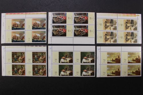 DDR, MiNr. 2726-2731, Viererblock, Ecke links oben, postfrisch