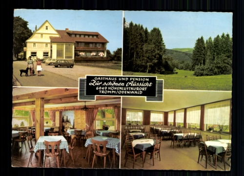 Tromm/Odenwald, Gasthaus "Zur schönen Aussicht"