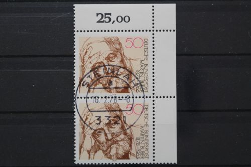 Deutschland (BRD), MiNr. 962, Paar, Ecke rechts oben, EST