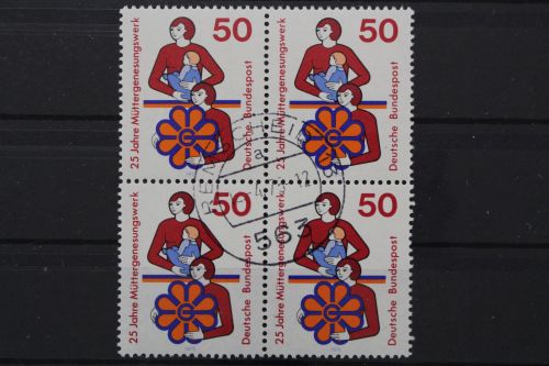 Deutschland (BRD), MiNr. 831 Viererblock, gestempelt