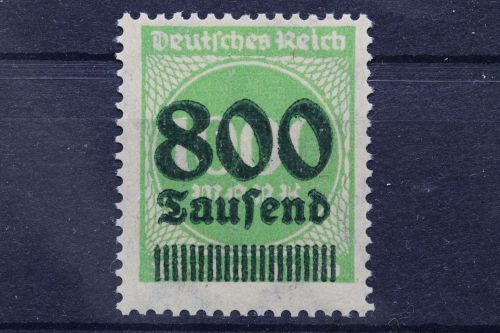 Deutsches Reich, MiNr. 308 PF II, postfrisch, geprüft Infla