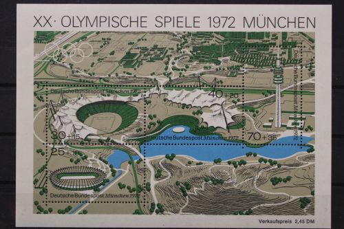 Deutschland (BRD), MiNr. Block 7 PF I, postfrisch