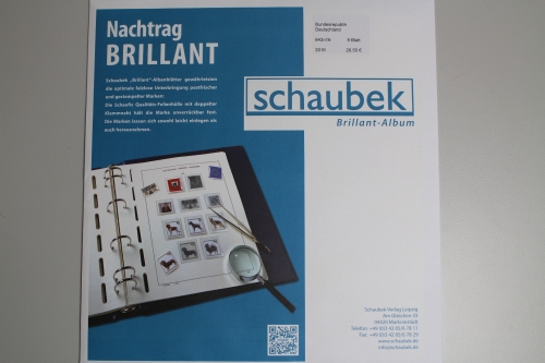 Schaubek Brillant, Deutschland 2016