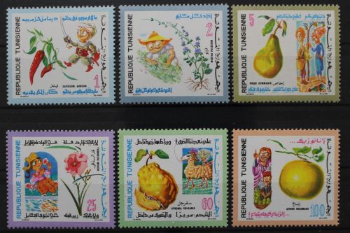 Tunesien, MiNr. 761-766 A, postfrisch