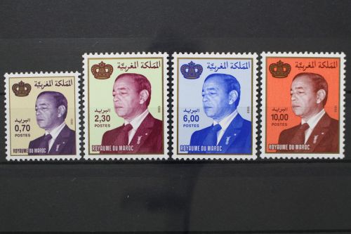 Marokko, MiNr. 1328, 1329, 1331 + 1332, postfrisch